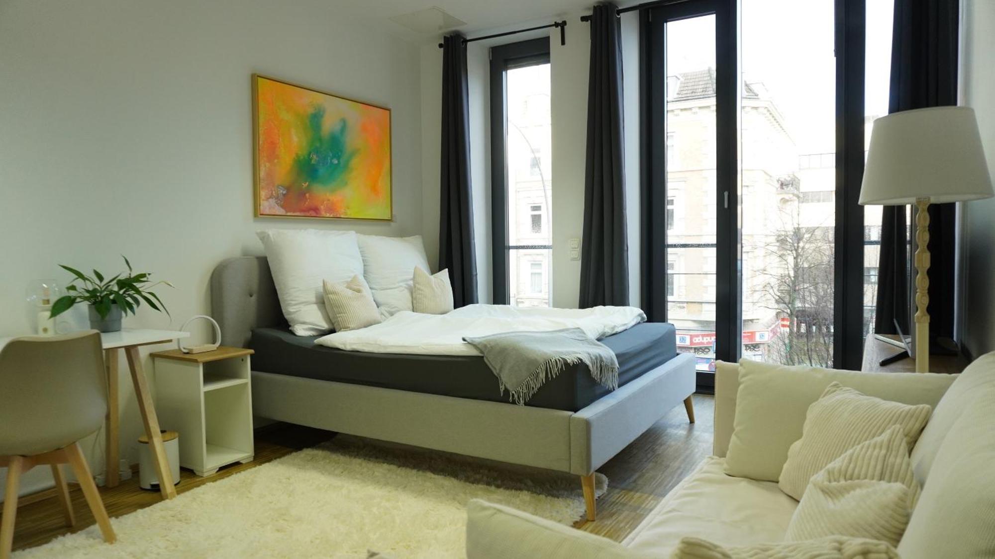 Apartment Grindelallee Hamborg Eksteriør billede